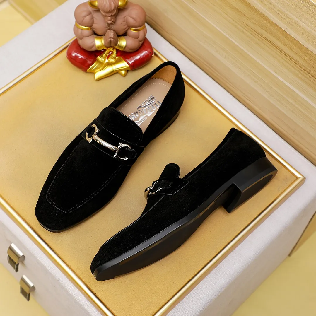 Men's shoes 💰600 🕷🕷🐂【Ferragamo】 Popular fashionable casual shoes🇨🇳Official website counter 1:1 production, original mold opening💯Good quality can be seen, imported high-end first-layer pebbled calfskin, water-dyed🐂leather lining🌿very clear texture, high-quality waterproof, non-slip and wear-resistant outsole🎋high quality and low price, truly handmade🍓, 7 colors available! Code number 38-44 (45. To be customized)